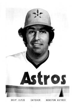 1975 Houston Astros Photos #NNO Skip Jutze Front