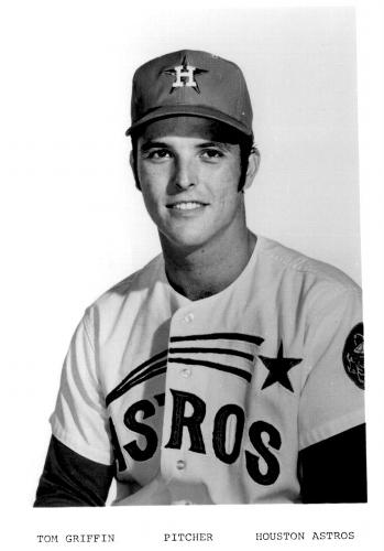 1971 Houston Astros Photos #NNO Tom Griffin Front