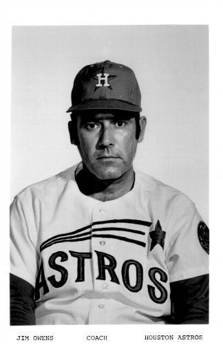 1971 Houston Astros Photos #NNO Jim Owens Front