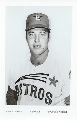 1971 Houston Astros Photos #NNO John Edwards Front
