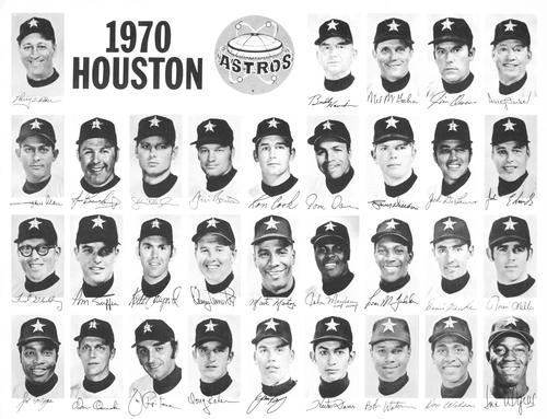 1970 Houston Astros Team Photo #NNO Houston Astros Front