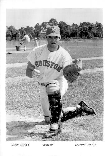 1972 Houston Astros 5x7 Photos #NNO Larry Howard Front