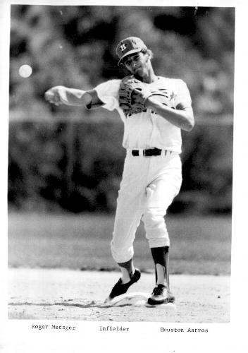 1972 Houston Astros 5x7 Photos #NNO Roger Metzger Front