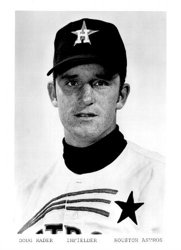 1969 Houston Astros 5x7 Photos #NNO Doug Rader Front