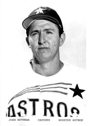 1966 Houston Astros 5x7 Photos #NNO John Bateman Front