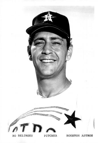 1966 Houston Astros 5x7 Photos #NNO Bo Belinsky Front