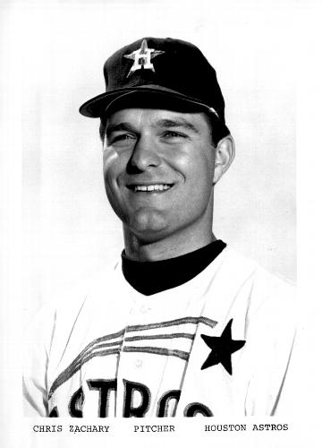 1966 Houston Astros 5x7 Photos #NNO Chris Zachary Front