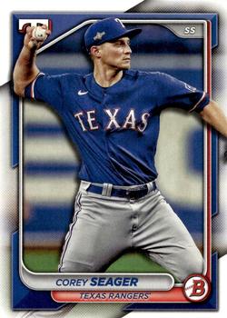 2024 Bowman #24 Corey Seager Front