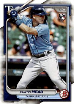 2024 Bowman #28 Curtis Mead Front