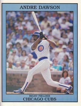 1992 Baseball Superstars Album Pages #NNO Andre Dawson Front
