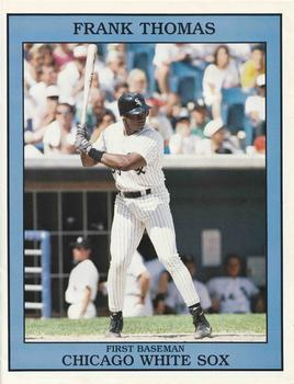 1992 Baseball Superstars Album Pages #NNO Frank Thomas Front