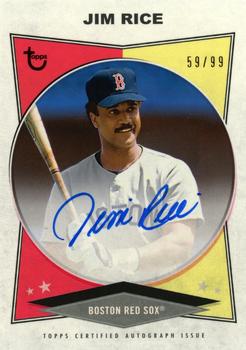 2023 Topps Brooklyn Collection - Autographs #AC-JRI Jim Rice Front