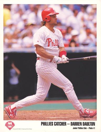 1993 Philadelphia Phillies Junior Phillies Club Photos #1 Darren Daulton Front