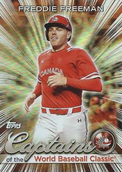 2023 Topps World Baseball Classic - Captains of the Classic #CC-2 Freddie Freeman Front