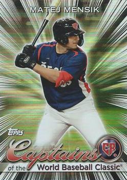 2023 Topps World Baseball Classic - Captains of the Classic #CC-7 Matej Mensik Front