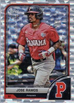 2023 Topps World Baseball Classic - Cracked Ice Foil #28 Jose Ramos Front