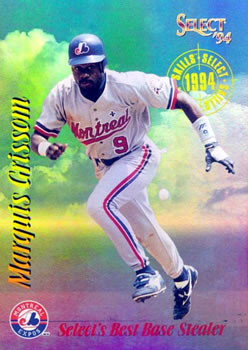 1994 Select - Select Skills #SK7 Marquis Grissom Front
