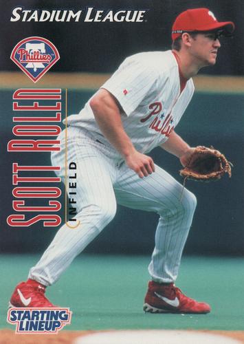 1999 Philadelphia Phillies Stadium League Phillies Finest 5x7 #1 Scott Rolen Front