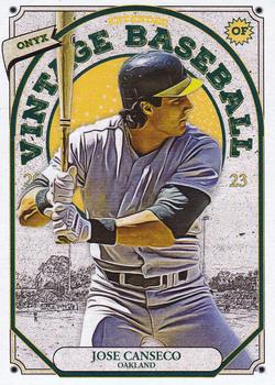 2023 Onyx Vintage Extended #OVJC Jose Canseco Front