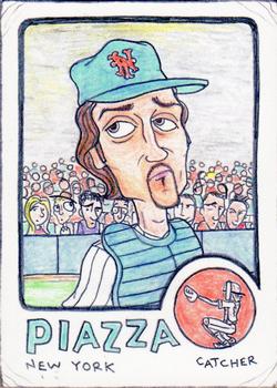 2024 Gummy Arts (Unlicensed) #51 Mike Piazza Front