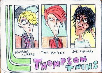 2024 Gummy Arts (Unlicensed) #83 Thompson Twins Front