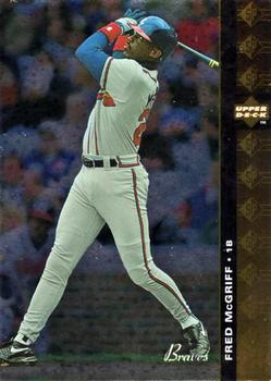 1994 SP #55 Fred McGriff Front