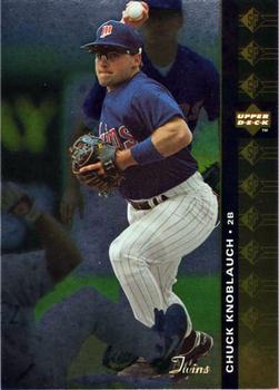 1994 SP #185 Chuck Knoblauch Front