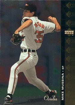 1994 SP #124 Mike Mussina Front