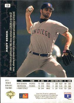 1994 SP #129 Andy Benes Back