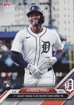 2024 Topps Now #141 Wenceel Perez Front