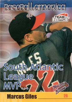 1999 Team Best Baseball America - Promos #NNO Marcus Giles Front