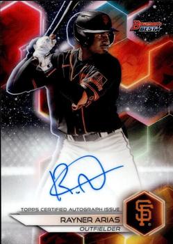 2023 Bowman's Best - Best of 2023 Autographs #B23-RA Rayner Arias Front