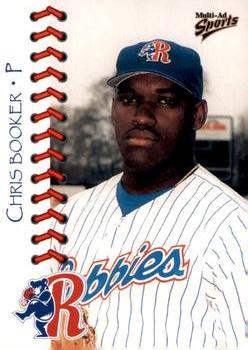 1998 Multi-Ad Rockford Cubbies #NNO Chris Booker Front