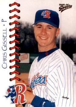 1998 Multi-Ad Rockford Cubbies #NNO Chris Gissell Front