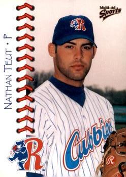 1998 Multi-Ad Rockford Cubbies #NNO Nathan Teut Front