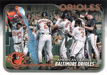 2024 Topps #192 Baltimore Orioles Front