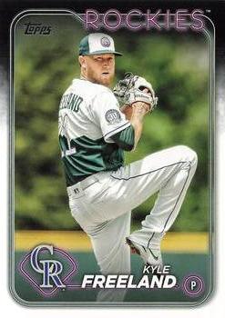 2024 Topps #198 Kyle Freeland Front
