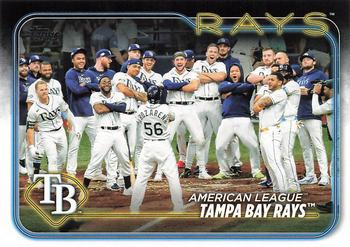 2024 Topps #211 Tampa Bay Rays Front