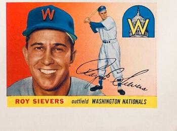1955 Topps Sports Illustrated #16 Roy Sievers Front