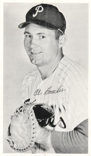 1952-69 Philadelphia Phillies Photo Cards #NNO Ed Bouchee Front