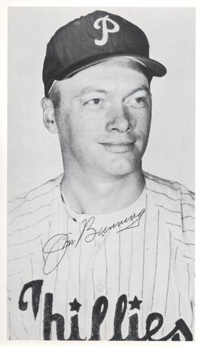 1952-69 Philadelphia Phillies Photo Cards #NNO Jim Bunning Front