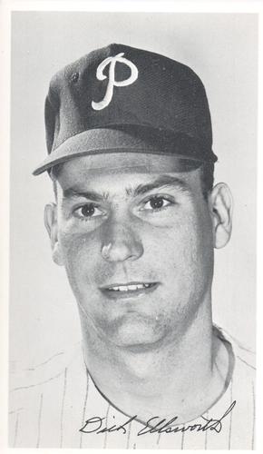 1952-69 Philadelphia Phillies Photo Cards #NNO Dick Ellsworth Front
