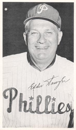 1952-69 Philadelphia Phillies Photo Cards #NNO Eddie Sawyer Front