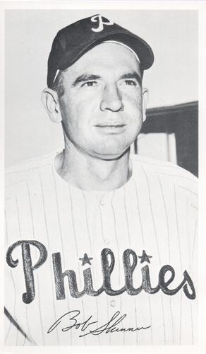 1952-69 Philadelphia Phillies Photo Cards #NNO Bob Skinner Front