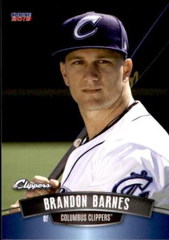 2019 Choice Columbus Clippers #3 Brandon Barnes Front