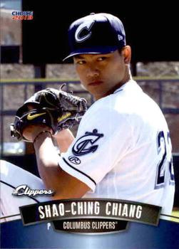 2019 Choice Columbus Clippers #6 Shao-Ching Chiang Front
