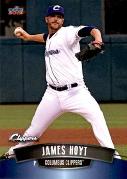 2019 Choice Columbus Clippers #13 James Hoyt Front