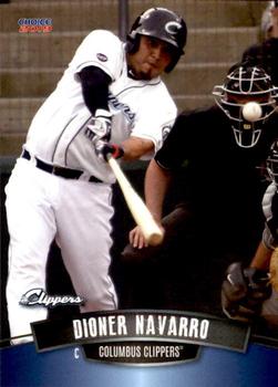 2019 Choice Columbus Clippers #21 Dioner Navarro Front