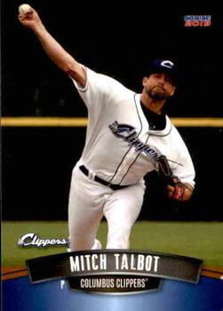 2019 Choice Columbus Clippers #31 Mitch Talbot Front