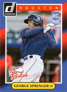 2014 Donruss The Rookies #32 George Springer Front